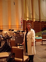 Michele in concert hall