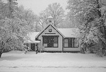 Community Center in snow