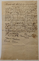 Slave bill of sale