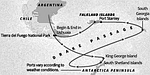 Antarctic route