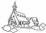 Palisades Presbyterian Church - drawing